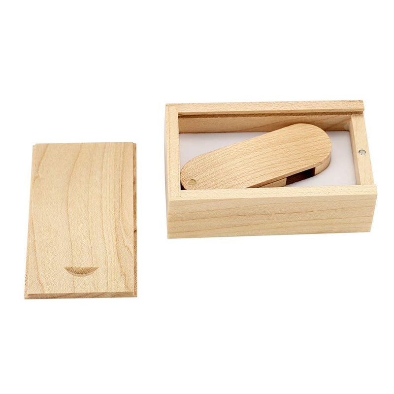GARRULAX USB Flash Drive, Wooden 8GB / 16GB / 32GB USB2.0 USB Memory Stick Date Storage Pendrive Thumb Drive(32GB, Maple) - Image 4